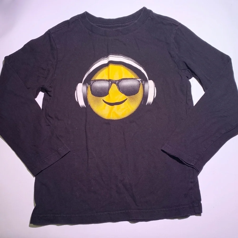 Children’s Place | Long Sleeve cool Emoji Tee Boy